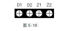 GST-LD-8317氣體噴灑指示燈接線端子圖